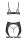 THP101 3pcs set black-gold