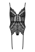 CO102 corset & thong black