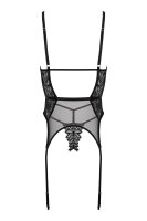 CO102 corset & thong black