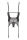 CO102 corset & thong black
