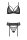 THP108 3-teiliges Set schwarz