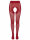 T016 Strumpfhose rot offener Schritt 20den