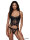 CO111 Strapscorsage & String schwarz