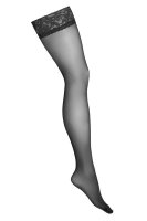 H003 halterlose Strümpfe schwarz 20den