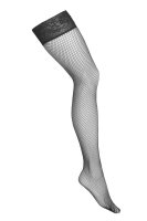 H014 fishnet hold ups black