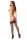 H014 fishnet hold ups black