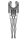 BG002 Bodystocking schwarz
