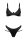 Blackelia 2-teiliges Set schwarz